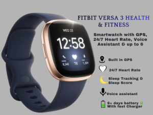 Fitbit Versa 3 Health and fitness