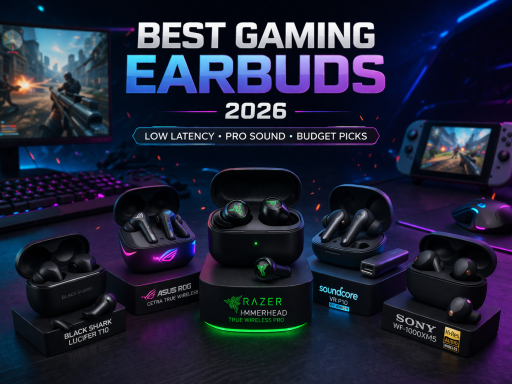 Best gaming earbuds 2026 low latency